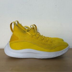 Under Armour Curry 8 Smooth Butter Flow Sneakers 3023085-701 Men's Size 10